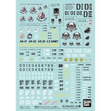 Gundam Decal - Mobile Suit Gundam Side Stories Multiuse (1) #136